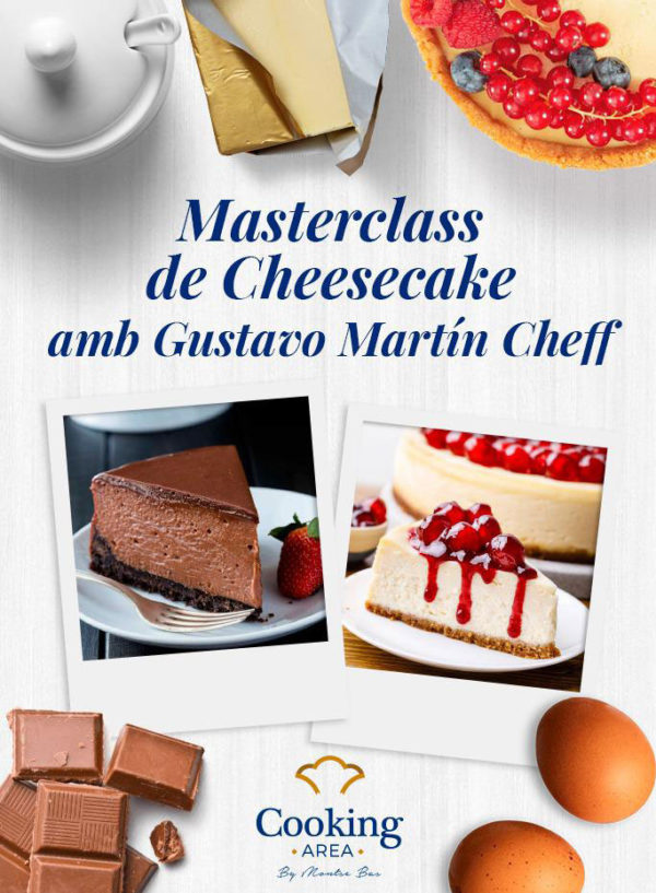 Curs Masterclass de Cheesecake a Barcelona | Cooking Area