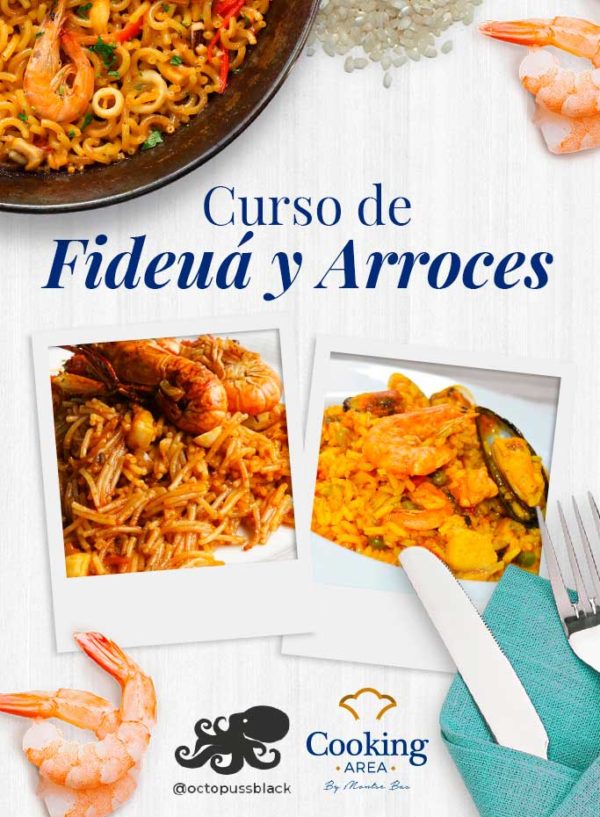 Curso de Fideuá y Arroces en Barcelona | Cooking Area
