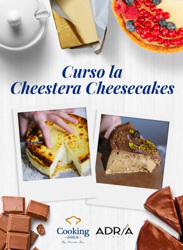 Curso la Cheestera Cheesecakes en Barcelona | Cooking Area