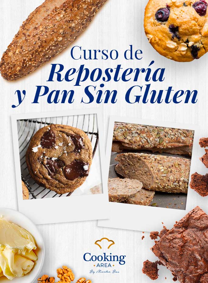 Curso de Repostería y Pan sin Gluten en Barcelona | Cooking Area