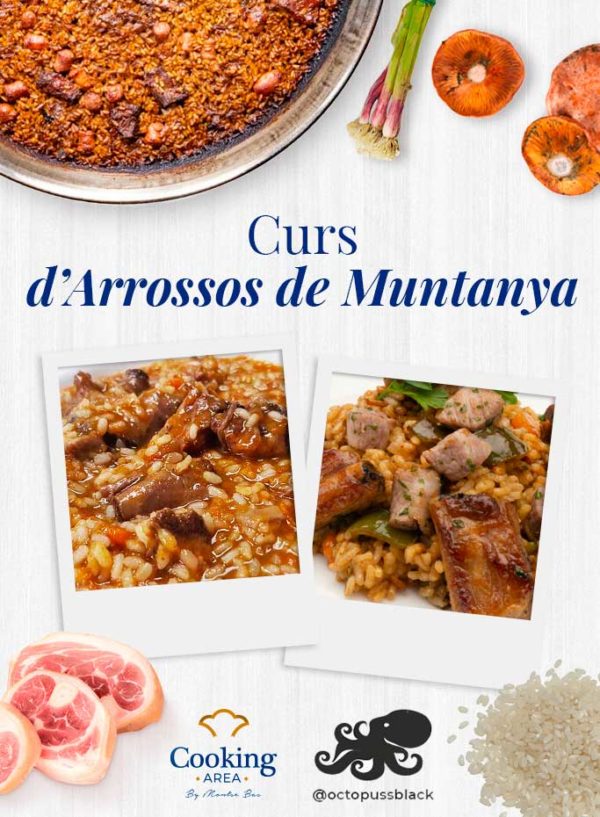 Curs d'Arrossos de Muntanya a Barcelona | Cooking Area