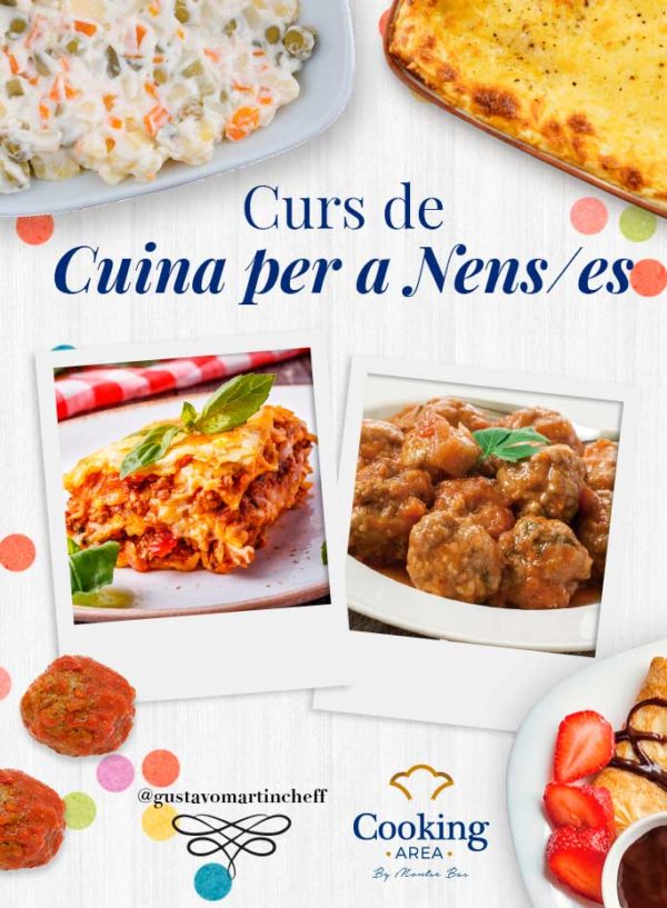 Curs de Cuina per a Nens a Barcelona | Cooking Area