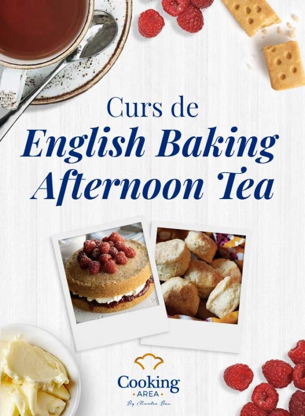 Curs English Baking Afternoon Tea en Barcelona | Cooking Area