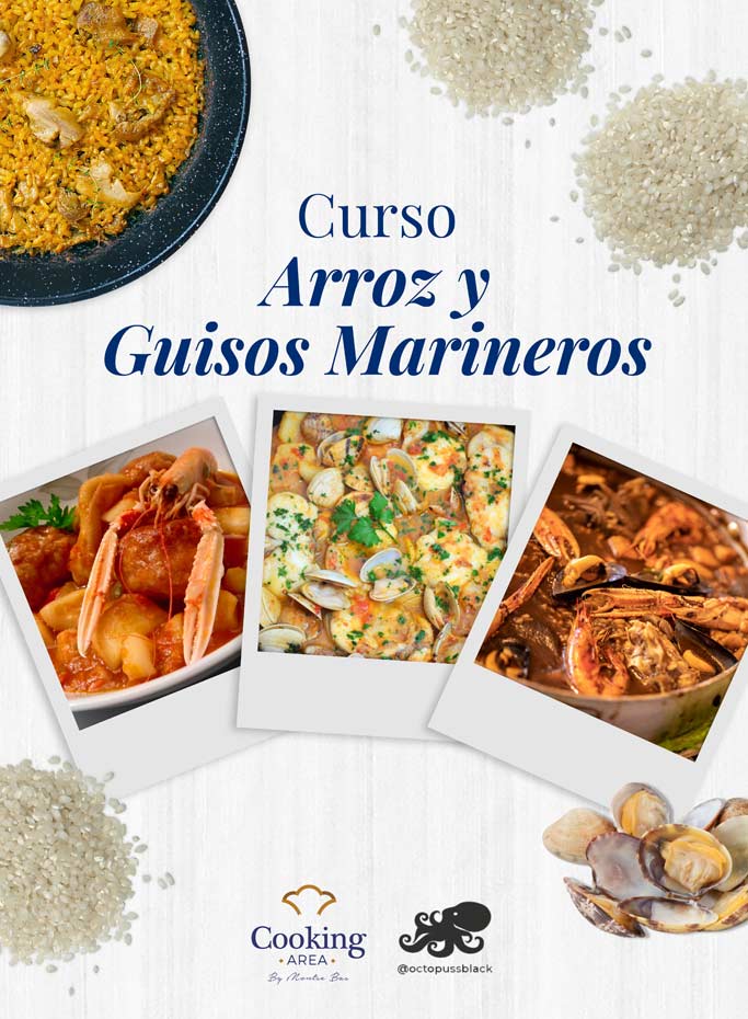 Curso de Arroz y Guisos Marineros en Barcelona | Cooking Area