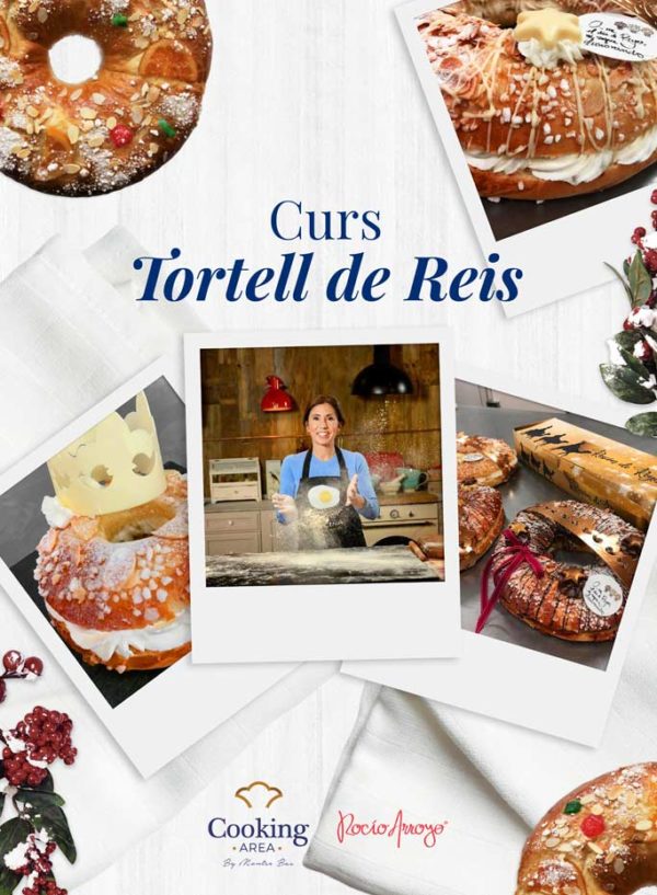 Curs Tortell de Reis amb Rocío Arroyo a Barcelona | Cooking Area