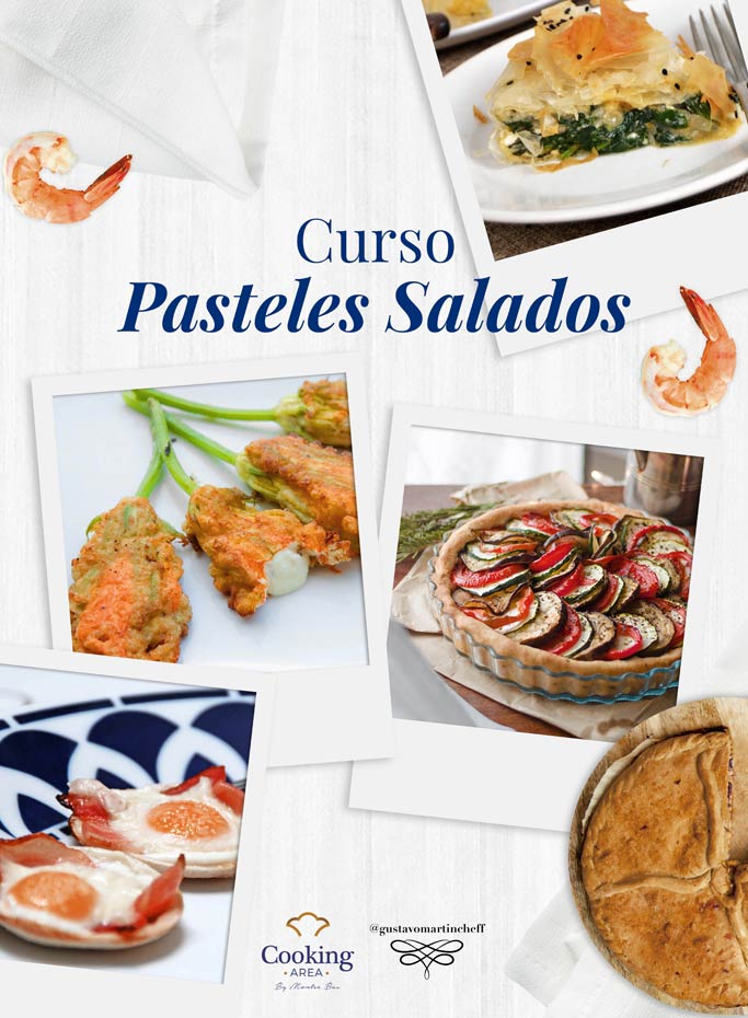 Curso Pasteles Salados en Barcelona | Cooking Area