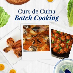 Curs de Cuina Batch Cooking a Barcelona | Cooking Area