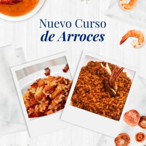 Curso de Arroz seco de Torreznos y Robellones, meloso de gambas y bogavante en Barcelona | Cooking Area