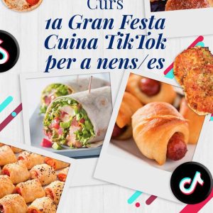 Curs 1ª Gran Festa Cuina TikTok per a nens/es a Barcelona | Cooking Area
