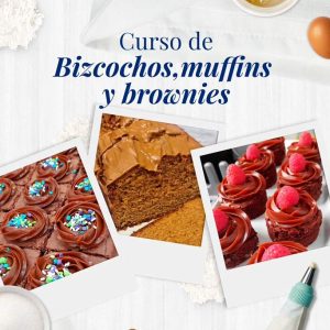 Curso de Bizcochos, Muffins y Brownies en Barcelona | Cooking Area