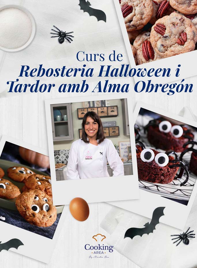 Curs de Rebosteria Halloween i Tardor amb Alma Obregón a Barcelona | Cooking Area