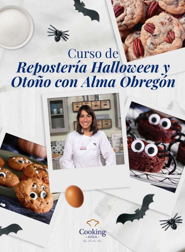 Curso de Repostería Halloween y Otoño con Alma Obregón en Barcelona | Cooking Area