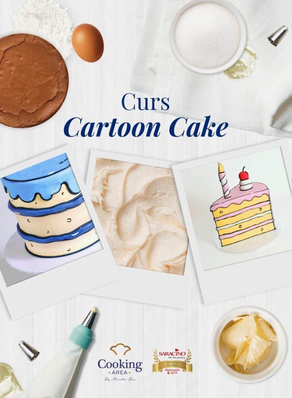 Curs Cartoon Cake a Barcelona | Cooking Area