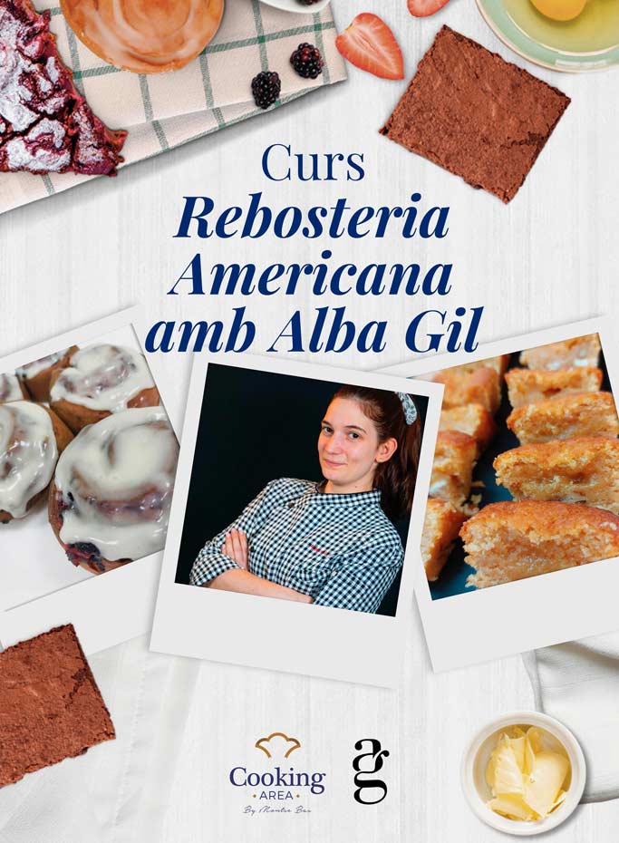 Curs de Rebosteria Americana amb Alba Gil a Barcelona | Cooking Area