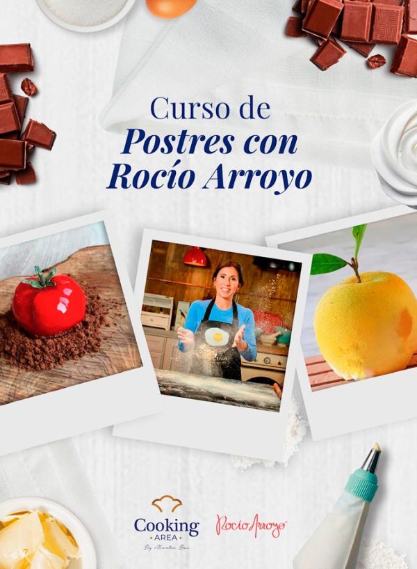 Curso de Postres en Barcelona con Rocío Arroyo | Cooking Area