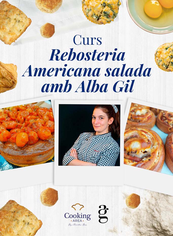 Curs de Rebosteria Americana Salada amb Alba Gil a Barcelona | Cooking Area