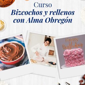 Curso Bizcochos y Rellenos con Alma OIbregón en Barcelona | Cooking Area