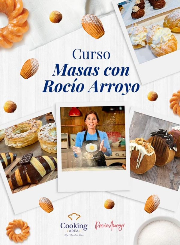 Curso de Masas con Rocío Arroyo en Barcelona | Cooking Area