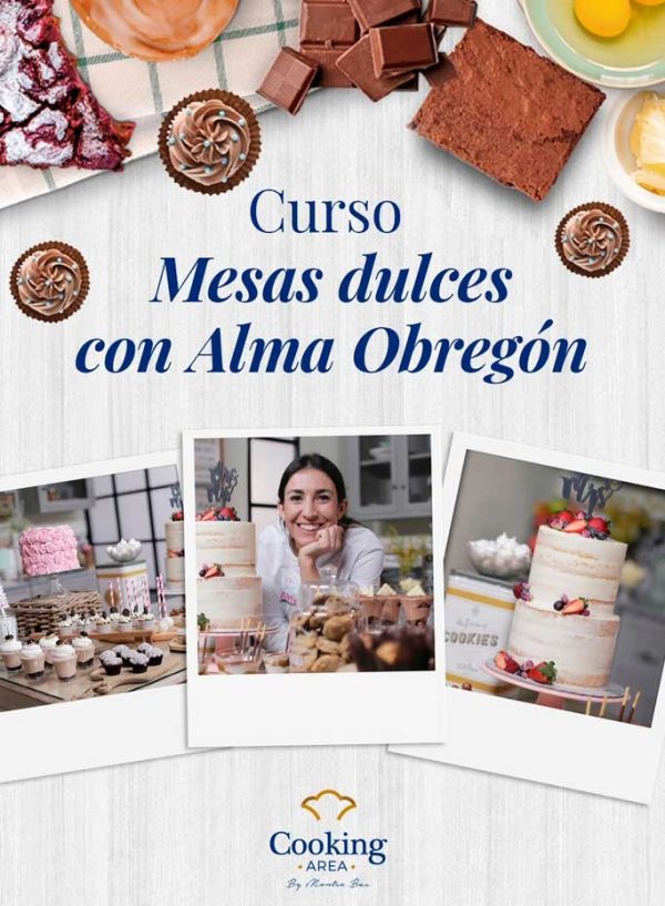 Curso Mesas Dulces Alma Obregón en Barcelona | Cooking Area