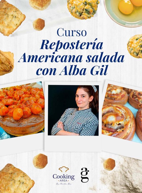 Curso de Repostería Americana Salada con Alba Gil en Barcelona | Cooking Area