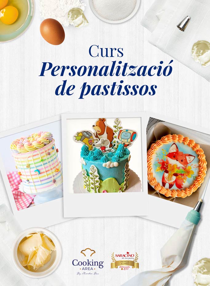 Curs Personalització de Pastissos a Barcelona amb Patricia Alonso | Cooking Area