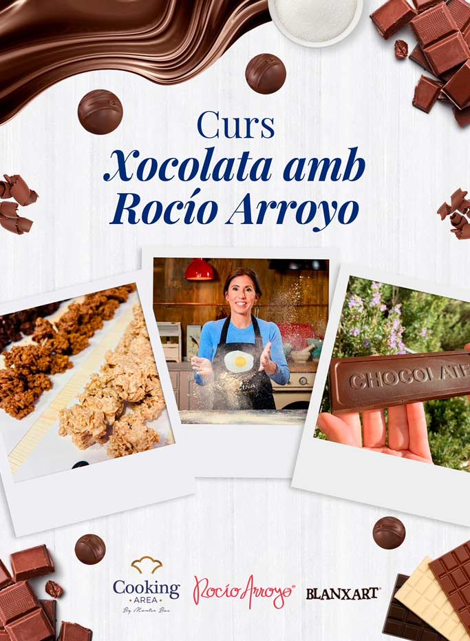 Curs Xocolata amb Rocío Arroyo a Barcelona | Cooking Area