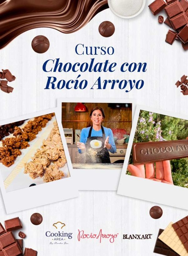 Curso Chocolate con Rocío Arroyo en Barcelona | Cooking Area