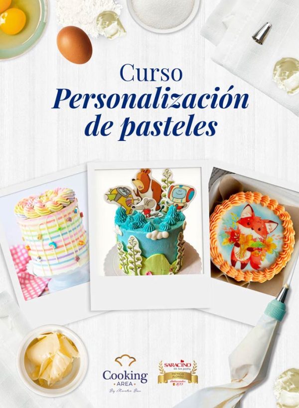 Curso Personalización de Pasteles en Barcelona con Patricia Alonso | Cooking Area