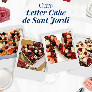 Curs Letter Cake de Sant Jordi a Barcelona | Cooking Area