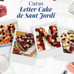 Curso Letter Cake de Sant Jordi en Barcelona | Cooking Area