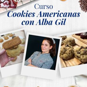 Curso Cookies Americanas con Alba Gil en Barcelona | Cooking Area