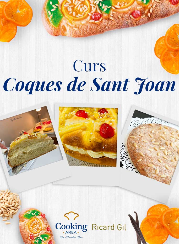 Curs Coques de Sant Joan a Barcelona | Cooking Area