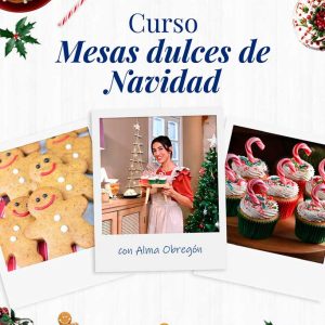 Curso Mesas Dulces de Navidad Alma Obregón en Barcelona | Cooking Area