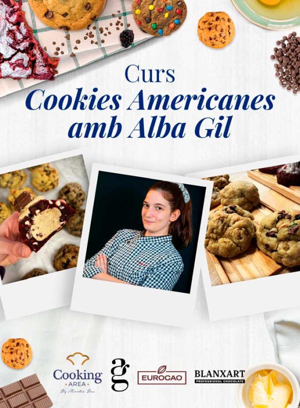 Curs Cookies Americanes Alba Gil a Barcelona | Cooking Area