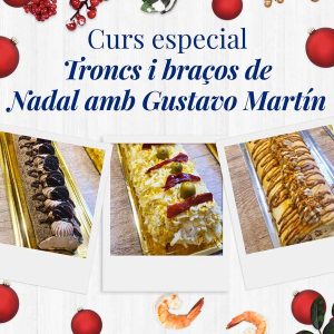 Curs Troncs i Braços de Nadal amb Gustavo Martín a Barcelona | Cooking Area