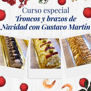 Curso Troncos y Brazos de Navidad con Gustavo Martín en Barcelona | Cooking Area