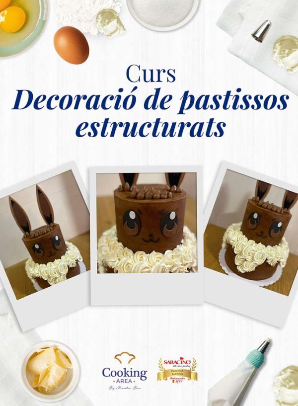 Curs Decoració de Pastissos Estructurats a Barcelona | Cooking Area