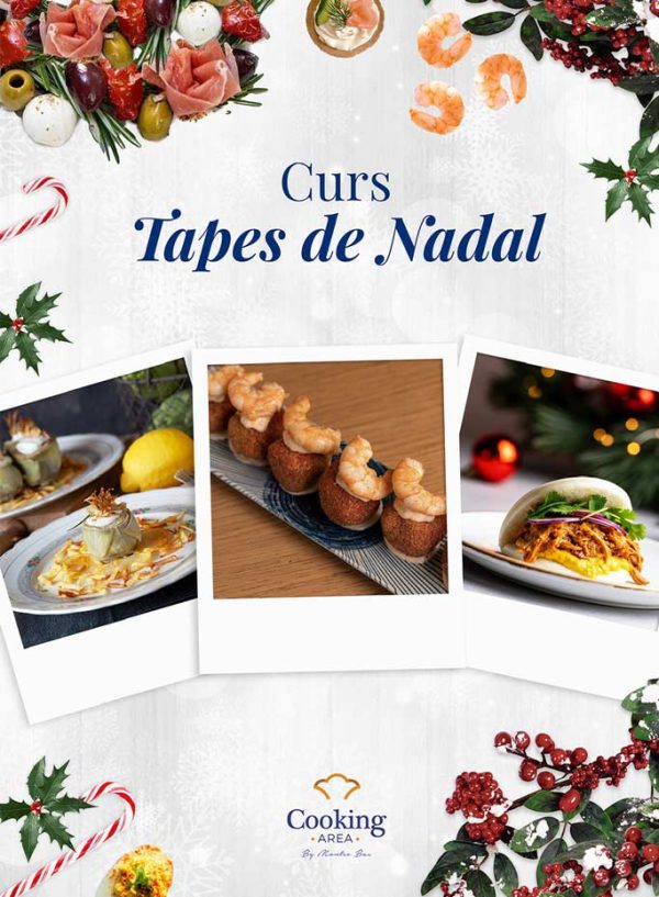 Curs Tapes de Nadal amb Julio Ciganda a Barcelona | Cooking Area