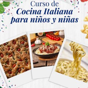 Curso Cocina Italiana para Niños/as en Barcelona | Cooking Area