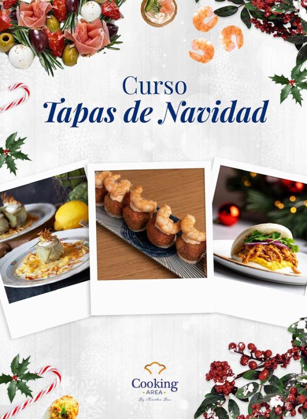 Curso Tapas de Navidad con Julio Ciganda en Barcelona | Cooking Area