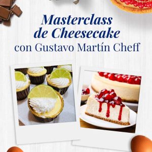 Masterclass de Cheesecake con Gustavo Martín en Barcelona | Cooking Area