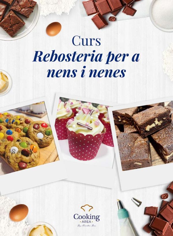 Curs Rebosteria per a Nens i Nenes amb Montse Bas a Barcelona | Cooking Area