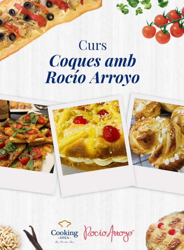 Curs de Coques amb Rocío Arroyo a Barcelona | Cooking Area