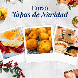 Curso Tapas Navidad en Barcelona OctopussBlack | Cooking Area